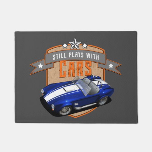 Still Plays with Cars Cobra Doormat