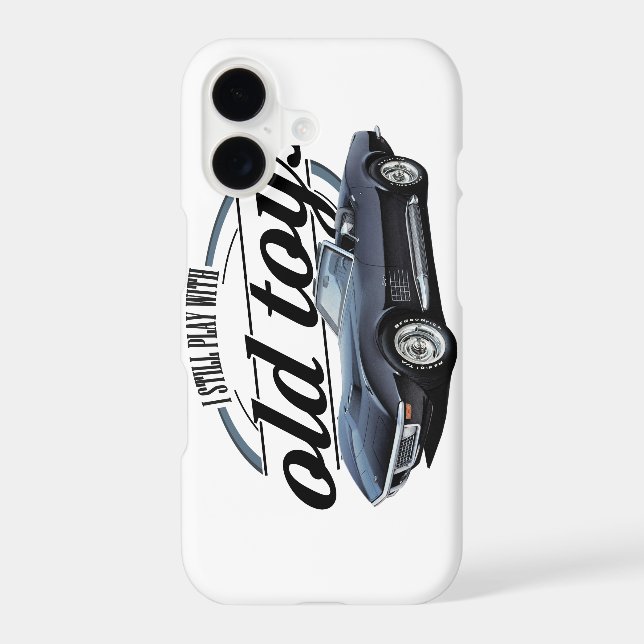 Still Plays with Corvettes Iphone Case (Back)