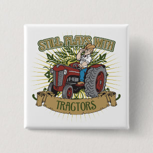 Still Plays With Red Tractors Button