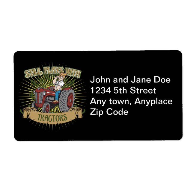 Still Plays With Red Tractors Label (Front)