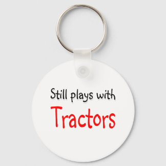 Still plays with Tractors Keychain