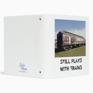 Still Plays With Trains Binder