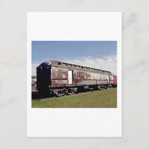 Still Plays With Trains Postcard
