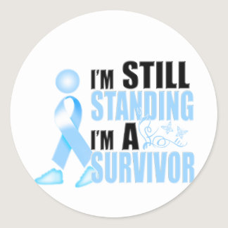 Still Prostate Cancer Survivor Classic Round Sticker