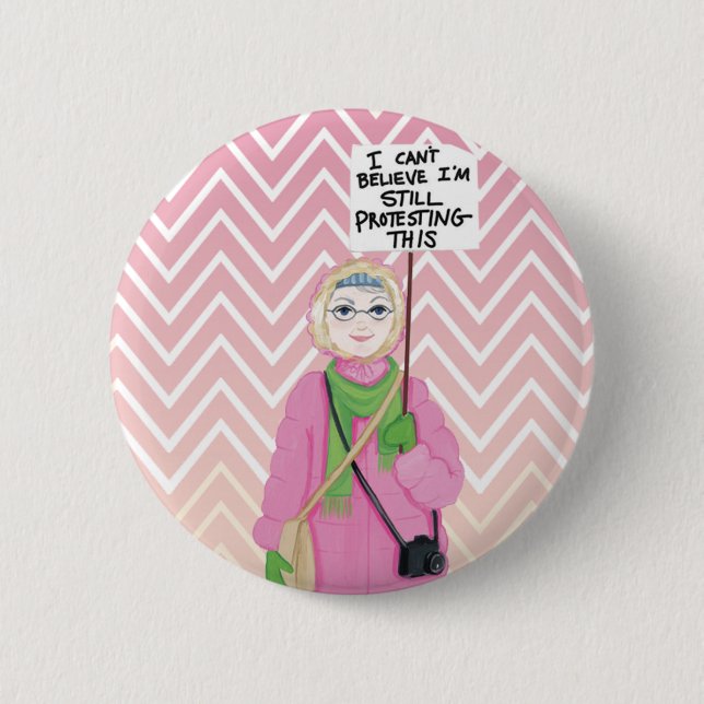 Still Protesting Button (Front)