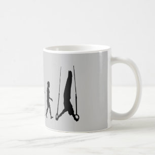 Still Rings Gymnastics Sport Evolution Coffee Mug