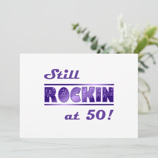 Still Rockin At 50 (Standing Front)