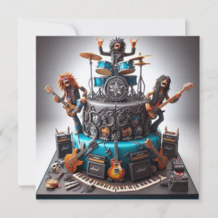 STILL ROCKING, Older Adult Birthday Celebration Invitation