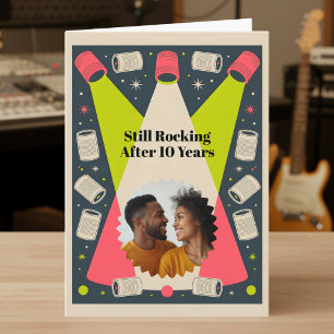 Still Rocking Ten Years Together Tour Anniversary Card