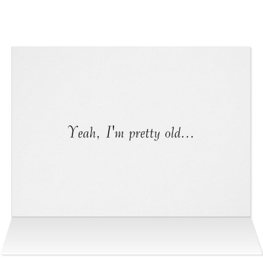 Still Running Card (Inside Horizontal (Top))