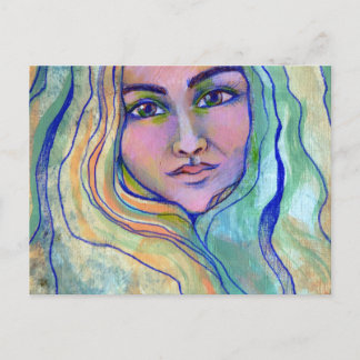 Still Seas Goddess                                 Holiday Postcard