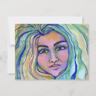 Still Seas Goddess                                 Postcard