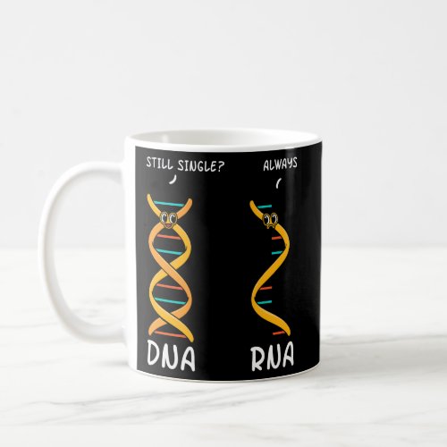 Still Single Dna Always Rna Science Major Biologis Coffee Mug