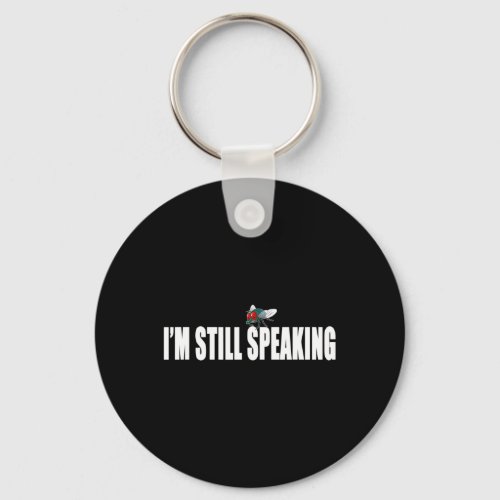 Still Speaking Harris Pence Fly Debate  Keychain