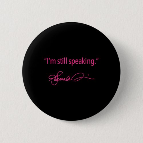 Still Speaking _ Kamala fuschia 1  Button