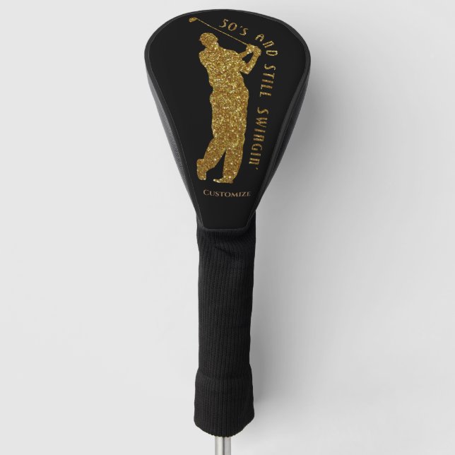 Still Swingin' Golfers 50 To 59  Golf Head Cover (Front)