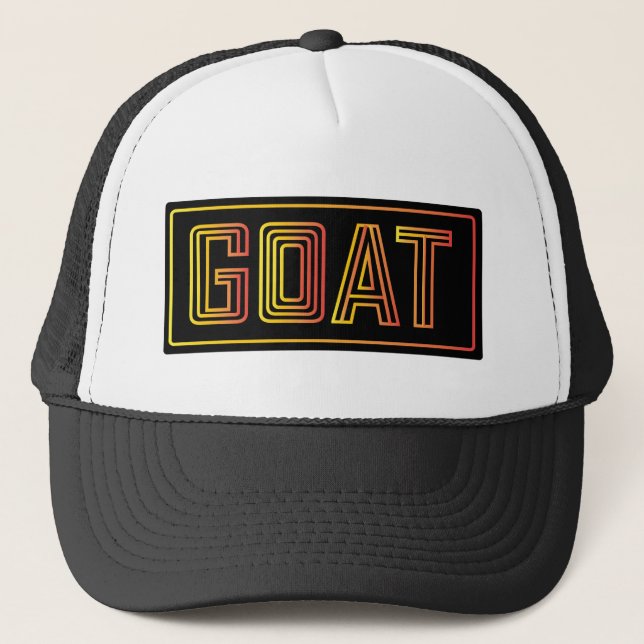Still that GOAT Trucker Hat (Front)