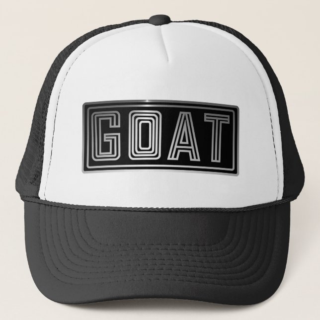 Still the GOAT  Trucker Hat (Front)