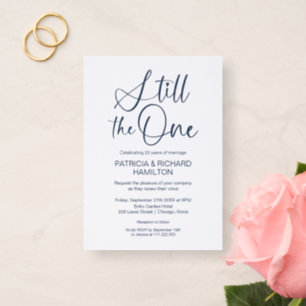 Still The One Wedding Vow Renewal Invitation