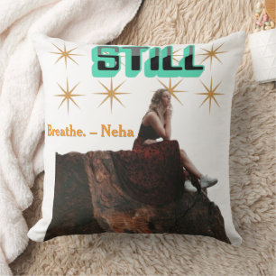 Still Throw Pillow – Minimalist Zen-Inspired Decor