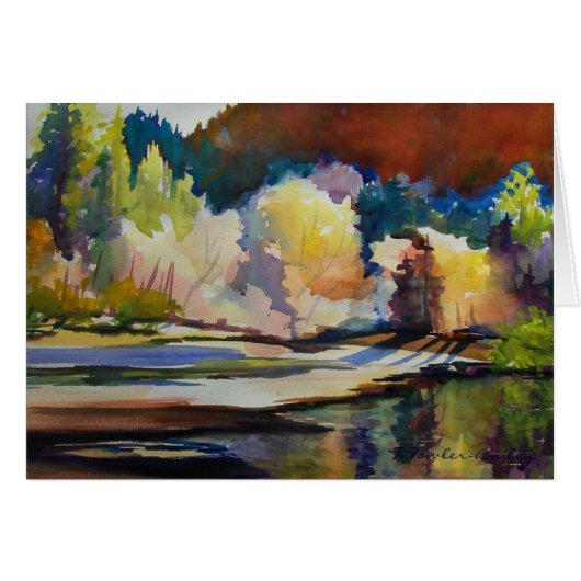 "Still Water on Yosemite" Cards (Front Horizontal)