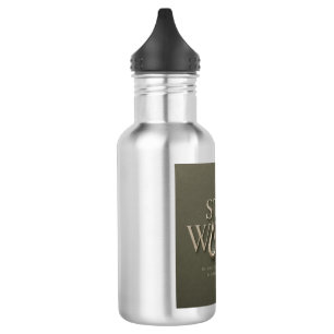  STILL WATERS   PSALM 23:2   STAINLESS STEEL WATER BOTTLE