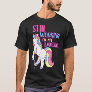 Still Working On My Landing Injury Broken Leg Cute T-Shirt