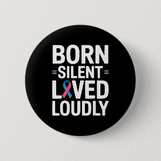 Stillbirth awareness pregnancy baby and infant button