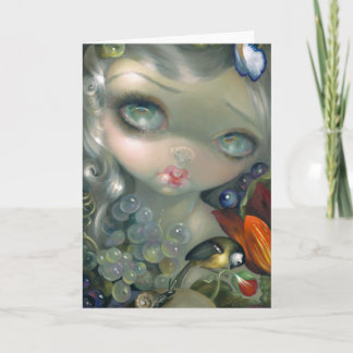 "Stilleven I: Slak en Schedel" Greeting Card