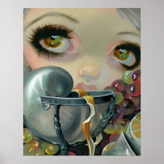 Stilleven IV:  Nautilusbeker ART PRINT Pop Surreal