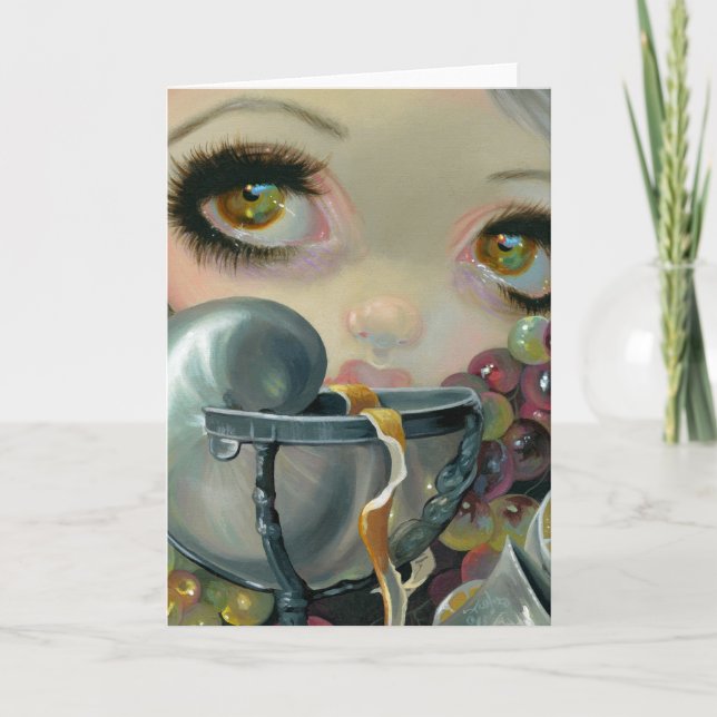 "Stilleven IV:  Nautilusbeker" Greeting Cards (Front)