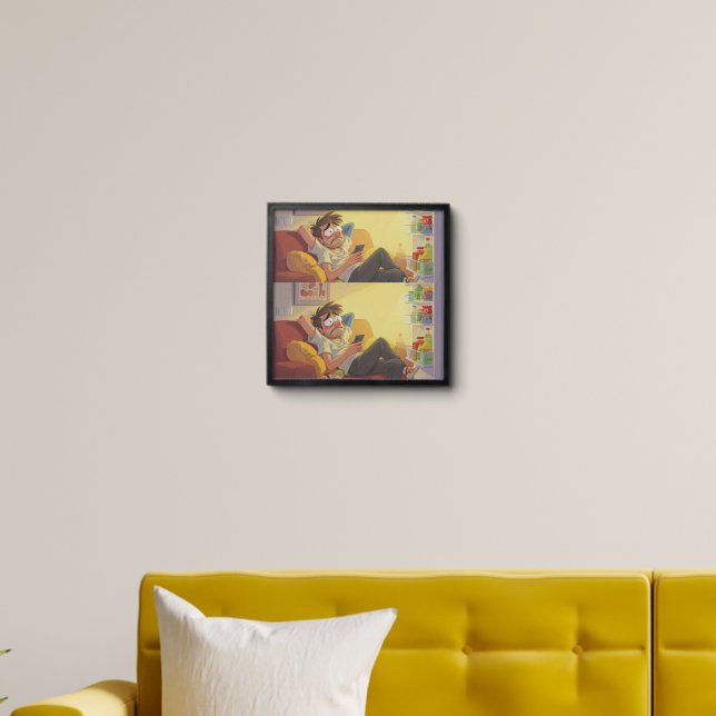 Stillness Beside The Light Peel And Stick Photo Tile (Living Room)