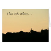 Stillness Card (Front Horizontal)