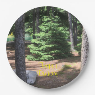 Stillness In The Forest Paper Plates