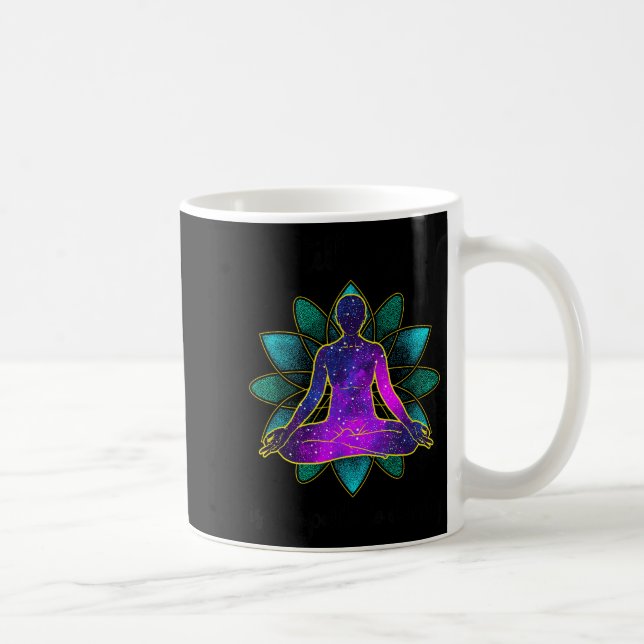 Stillness Is The Path To Clarity Gratitude Motivat Coffee Mug (Right)