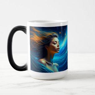 Stillness Speaks Meditation Celestial Art Color Morph Mug