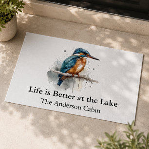 Stillwater Cove Kingfisher Lakehouse Welcome Doormat