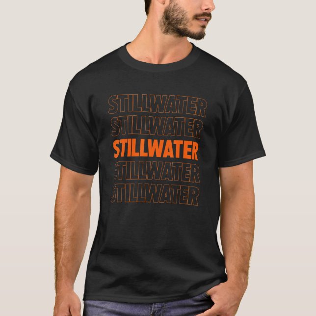 Stillwater Oklahoma Home State 1 T-Shirt (Front)
