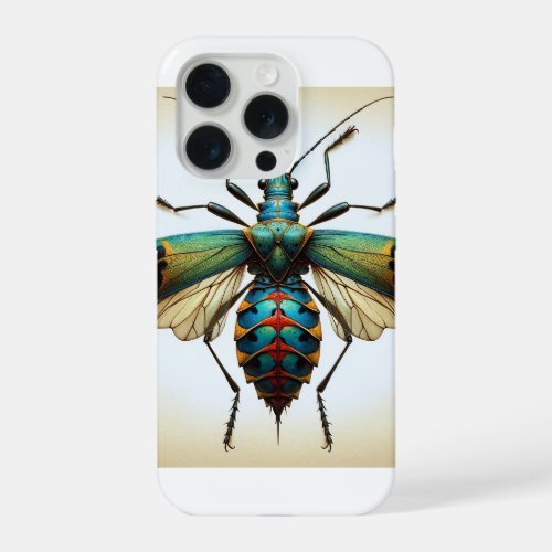 Stilt Bug 040624IREF110 _ Watercolor iPhone 15 Pro Case