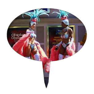 Stilt Dancers cake picks