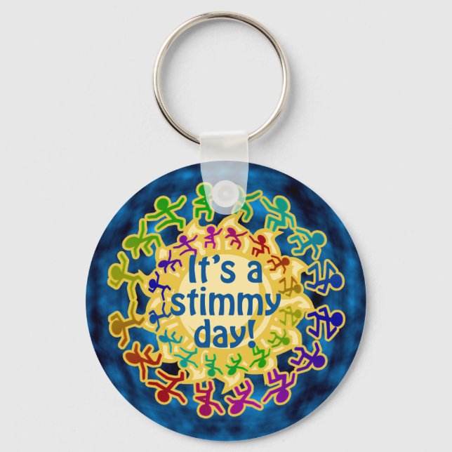 Stimmy Day Keychain (Front)