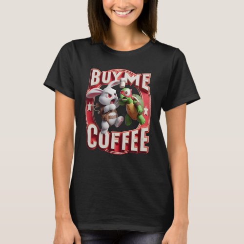 Stimulating Conversations  Buy Me A Coffee T_Shirt