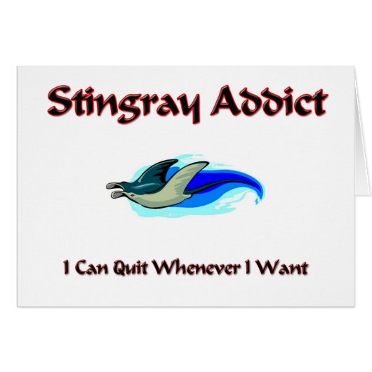 Stingray Addict Cards (Front Horizontal)