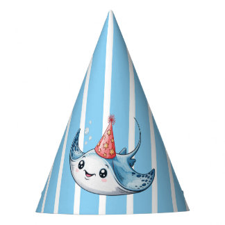Stingray Birthday Party Party Hat