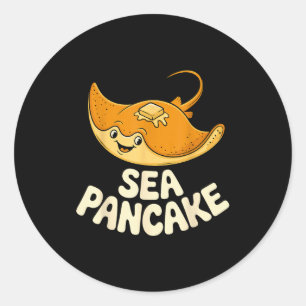 Stingray Design For Men Women Kids Fish Sting Ray Classic Round Sticker