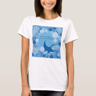 stingray, flower of life, orange, mandala, zen, ch T-Shirt