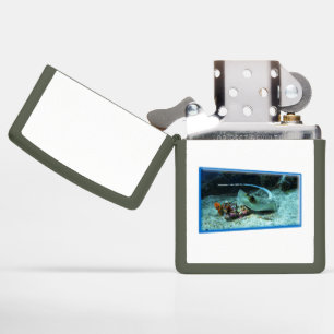 Stingray in motion - Photographic design Zippo Lighter