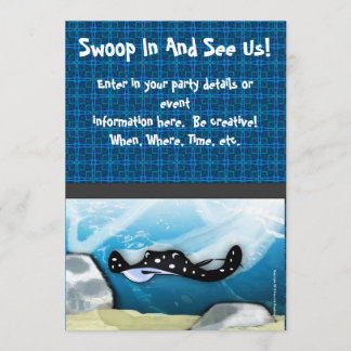 Stingray (Manta Ray) Invitation