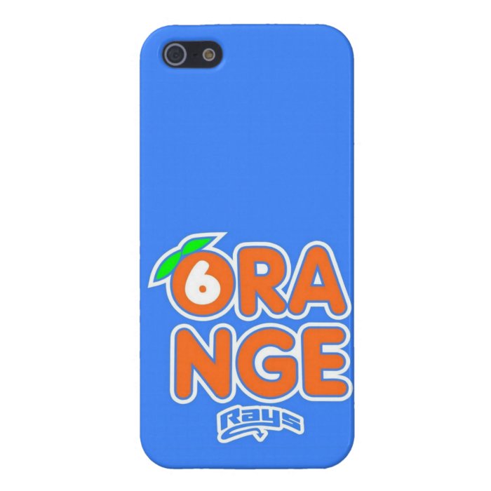 Stingray Orange (1) iPhone 5 Case