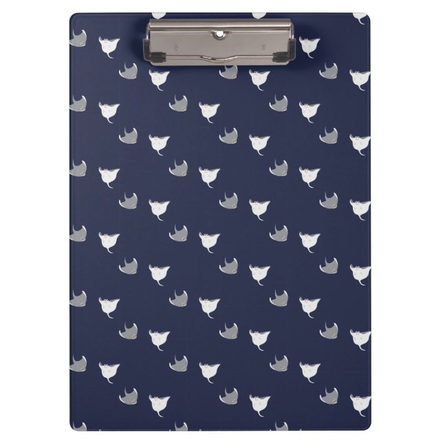 Stingray Pattern Clipboard (Front)